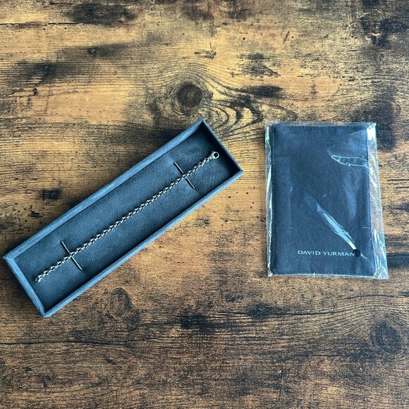 David Yurman Armory Bracelet in Sterling Silver - 5mm - 8.25" - Picture 2 of 14